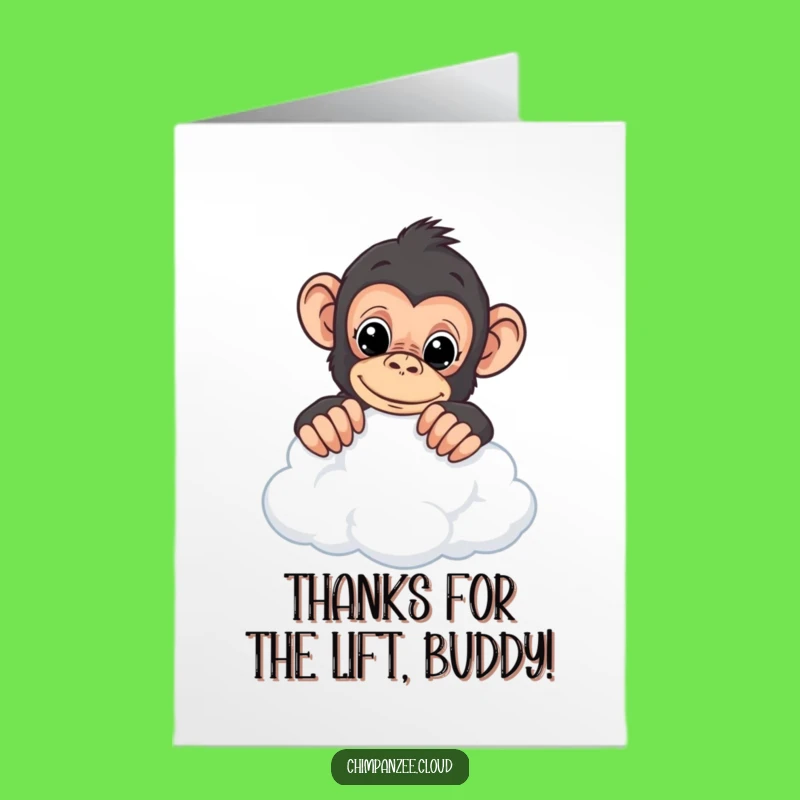Free Printable Thank You Card: Curious Chimp, DIY Gift!